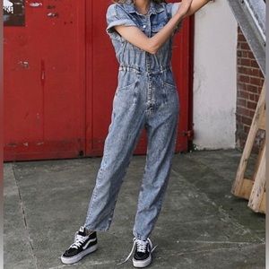 Free people black Marci coverall